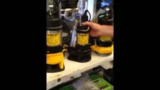 Davey submersible sullage grey water pump from Quality Pumps