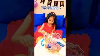 My 7th Birthday 🎂  Jalebi Baby Birthday fun #birthday #cake #7thbirthday #familyandfriends
