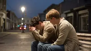 We Never Talked Before—But One Night He Cried, And I Sat Beside Him Holding Him