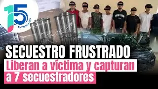 Detienen a 7 por secuestro en Navojoa; aseguran armas, veh&iacute;culo robado y liberan a victima