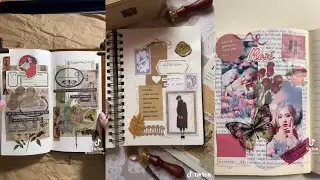 tiktok asmr journaling compilation