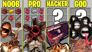 Minecraft NOOB vs PRO - CRAFTING SIREN HEAD EVOLUTION SCP 6789 IN MINECRAFT / Animation