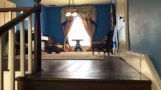 HOFFMAN HOTEL*MYSTERIOUS LIGHTS ON INSIDE*SHADOW FIGURE IN WINDOW*