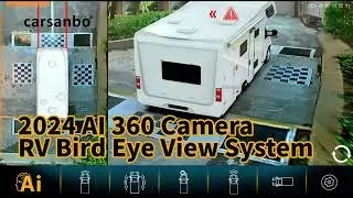 2024 AI Best RV 360 camera system 3D bird view for RV（Recreational Vehicle） Motorhome Trailer