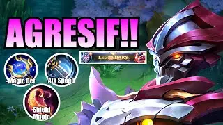Build Top Global Yang TERLALU BARBAR!! Zhask Best Build 2026 Gameplay Tutorial Solo Rank ML Zhask