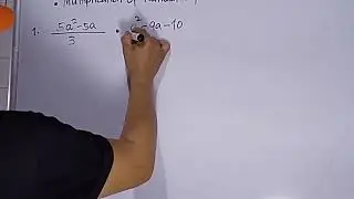 Multiplication of rational expressions   |  Franz Maths TV