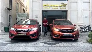 Tầm 400 triệu, lựa chọn Honda Brio Rs 2021 hay Honda Jazz Rs 2018 ?