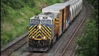 Where&rsquo;s all the CN power? Railfanning at Mallorytown on July 8th 2022