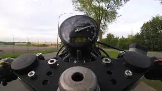 BMW R100 MOTOGADGET 0-100 km/h G meter