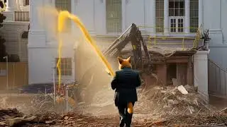 Trump Pees on the White House East Wing Demolition and it Smells Like Victory