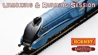 Hornby R30268 LNER A4 No.4468 Mallard 85th Anniversary Edition Unboxing & Running Session