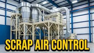 Paper Trim & Dust Collection System | Scrap Air Control by Engineered Recycling Systems