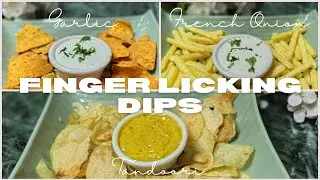 Flavor Explosion: Garlic, French Onion & Tandoori Dip - The BEST Party Dip Recipe 🧄🔥#video #recipe