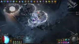 Path Of Exile 3.10 Cold Snap Vortex Simulacrum fully cleared - deathless with damage mods