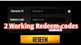 TODAY NEW REDEEM CODE PUBG MOBILE !Latest 10  Redeem Codes Rewards | PUBG REDEEM CODE TODAY 2021