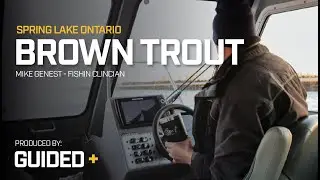 SPRING LAKE ONTARIO Brown Trout (ft. Fishin Clinician)