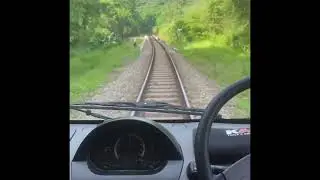 driving car at rail roads