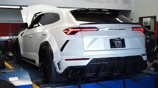 McLaren 720S мощностью 1000+ л.с., Lamborghini Urus мощностью 800 л.с.