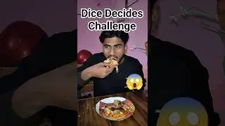 Dice Decides My Food For 24 Hours Challenge#minivlog #shortsfeed #challengevlogs #a2j_vlogs