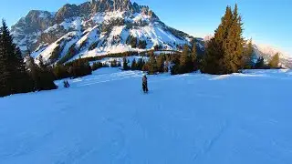 Knappensteig full sunset run (Insta 360 x2)