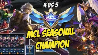 MASUK FINAL BOLEH PULAK AFK ?! NAMPAK GAYA TERPAKSA HARD CARRY (MCL SEASONAL FINAL) | Mobile Legends