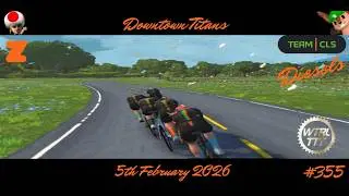 Zwift WRTL TTT354, TTT Race on Richmond UCI Worlds