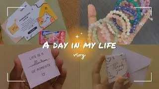 A day in my life 🎀 | Aesthetic vlog| life of an Indian small business owner| packaging vlog