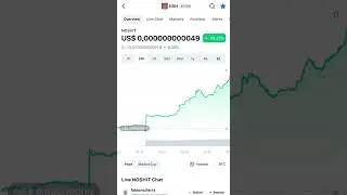 Noshit coin! Vai te deixar rico! Subiu muito! Mais de 80% s&oacute; hoje! 140% na semana! #bitcoin