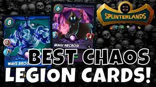 SPLINTERLANDS CHAOS LEGION TOP CARDS!