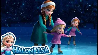 💖 Anna's Mother Skating - A Love Moment! ⛸️ | Frozen Disney Princess - Halon Elsa