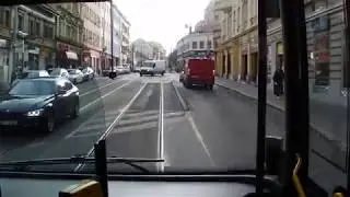 Jízda linkou 193 směr Šeberák (1/2)