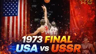 1973 Moscow Universiade basketball Final Usa vs Ussr