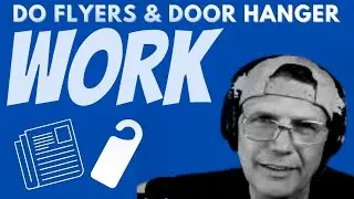 Do Flyers or Door Hangers Work | Business Marketing Tips #contractorbusiness