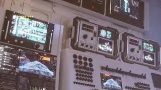 Sci fi control room 3D Scene ( On Sale )