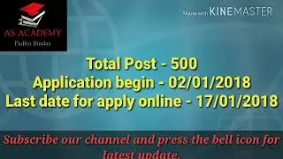 SYNDICATE BANK RECRUITMENT 2018(Probationary Officer)