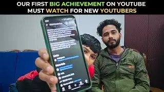 Our First Big Achievement On YouTube | Mind Muscle Duo