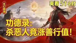 #爽文 🌈《功德錄：殺惡人竟漲善行值！》穿越到強者無數的古武世界，沈舟手握《功德錄》，只要做善事就能變強，功德錄殺惡加值，血條不死不滅！屠韓滅黑虎，斬盡世間惡，從此無人敢欺辱！