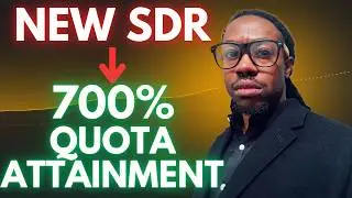 How He hit 700% Of His SDR Quota (Not a Typo)