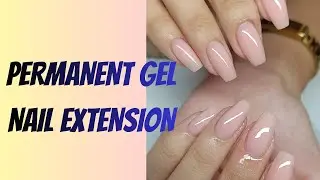 ✨How to Do Permanent Gel Nail Extensions | Beginner Friendly🥰