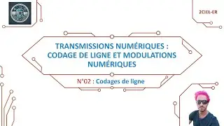C08-02 : Codage de ligne (NRZ, NRZI, RZ50%, Manchester, Biphasé, Miller, AMI, Bipolaire, M-Aire)