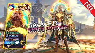 FINALLY MINSITTHAR COLLECTOR SKIN IS HERE!! 😱 | KNEEL BEFORE THE KING! ~ Mobile Legends: Bang Bang