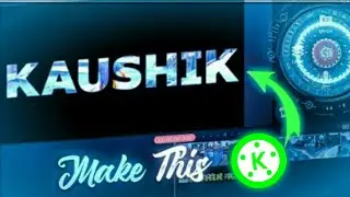 How To Make Text Animation Like Kaushik is Live || Text animation in montage | Gaming Intro Tutorial