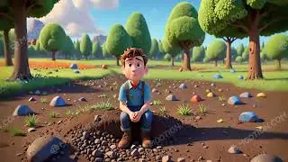 The Curious Seed 🌱 | A Wordless Story About Patience and Growth | TalePlay