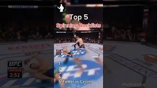 5 of the best spinning back fist KOs in MMA history! #ufc #mma #boxing #wrestling