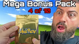 🔥🥳 1st EDITION WOTC PACK PULLED FROM GOLD TIER POKEREV MEGA BONUS PACK 4 OF 10 #wizardsofthecoast