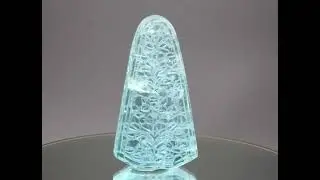 Pretty Little Gem, Natural Aquamarine, Excellently Carved  333.05 CT&rsquo;s, 63.7x35.5x18.4 mm