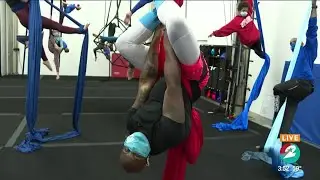 Soaring high with aerial workouts at The Artz | HOUSTON LIFE | KPRC 2