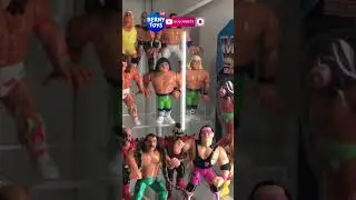 WWF HASBRO WRESTLING 💪🏽 ACTION FIGURES 💪🏽 PRESSING CATCH WWE WCW TNA AEW WRESTLEMANIA #SHORTS