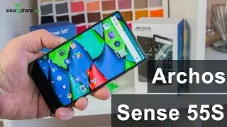 Archos Sense 55S - тонкий и легкий безрамочный смартфон (5,5 Full HD)