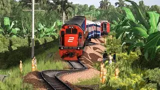 Kereta Api Anti Ngantuk Sangat Oleng | Anti Sleepy Train Shaking